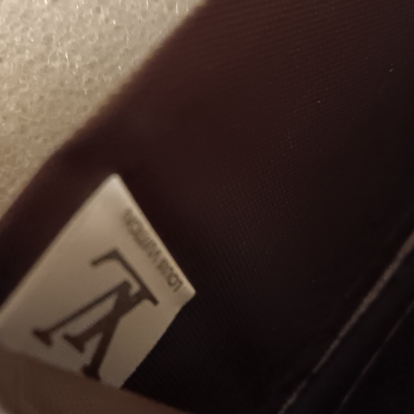 Monogram Designer Inspired Brown Wallet Set - Picture 4 of 14